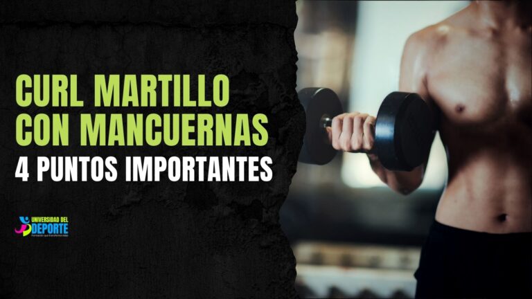 Curl Martillo con mancuernas: 4 puntos importantes