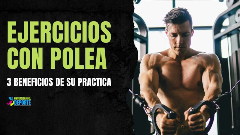 Ejercicios con polea: 3 beneficios de su práctica